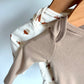 Tan and Acorn Bodysuits / 0-3m