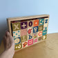 Wooden Alphabet Blocks Toy (No Shipping)