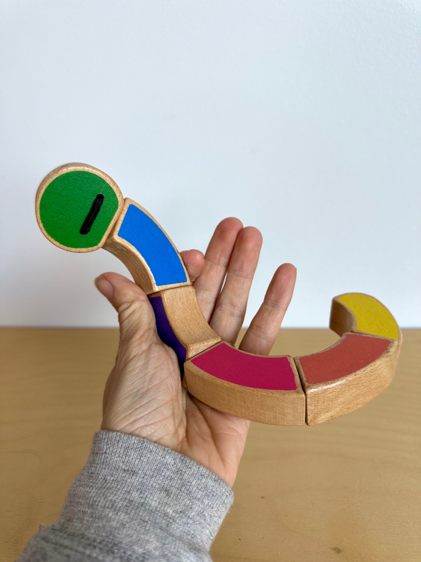 Caterpillar Wooden Toy