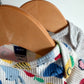 Grey + Colored Bodysuit (2) / 0-3m