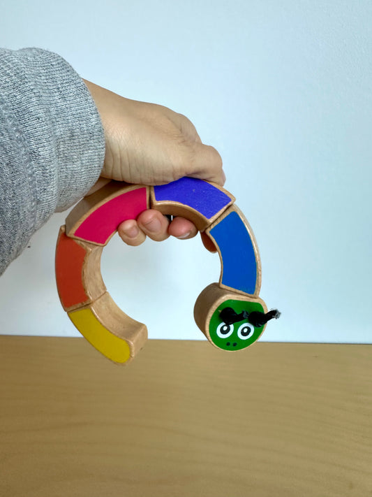 Caterpillar Wooden Toy