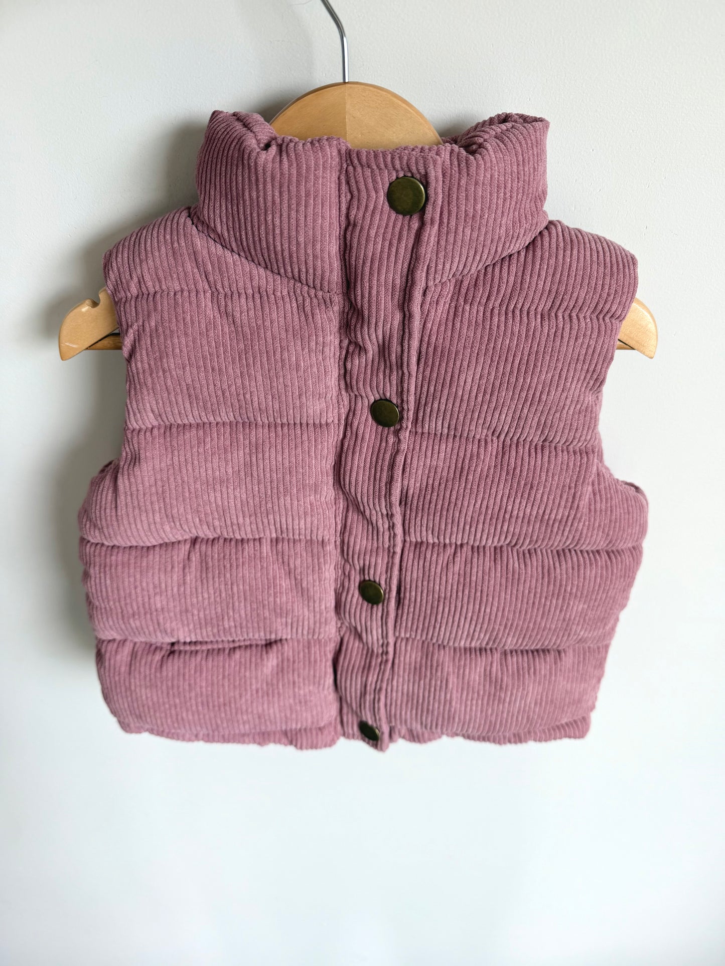 Pink Ribbed Vest / 4T