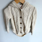 Cable Knit Hood Sweater / 5 years