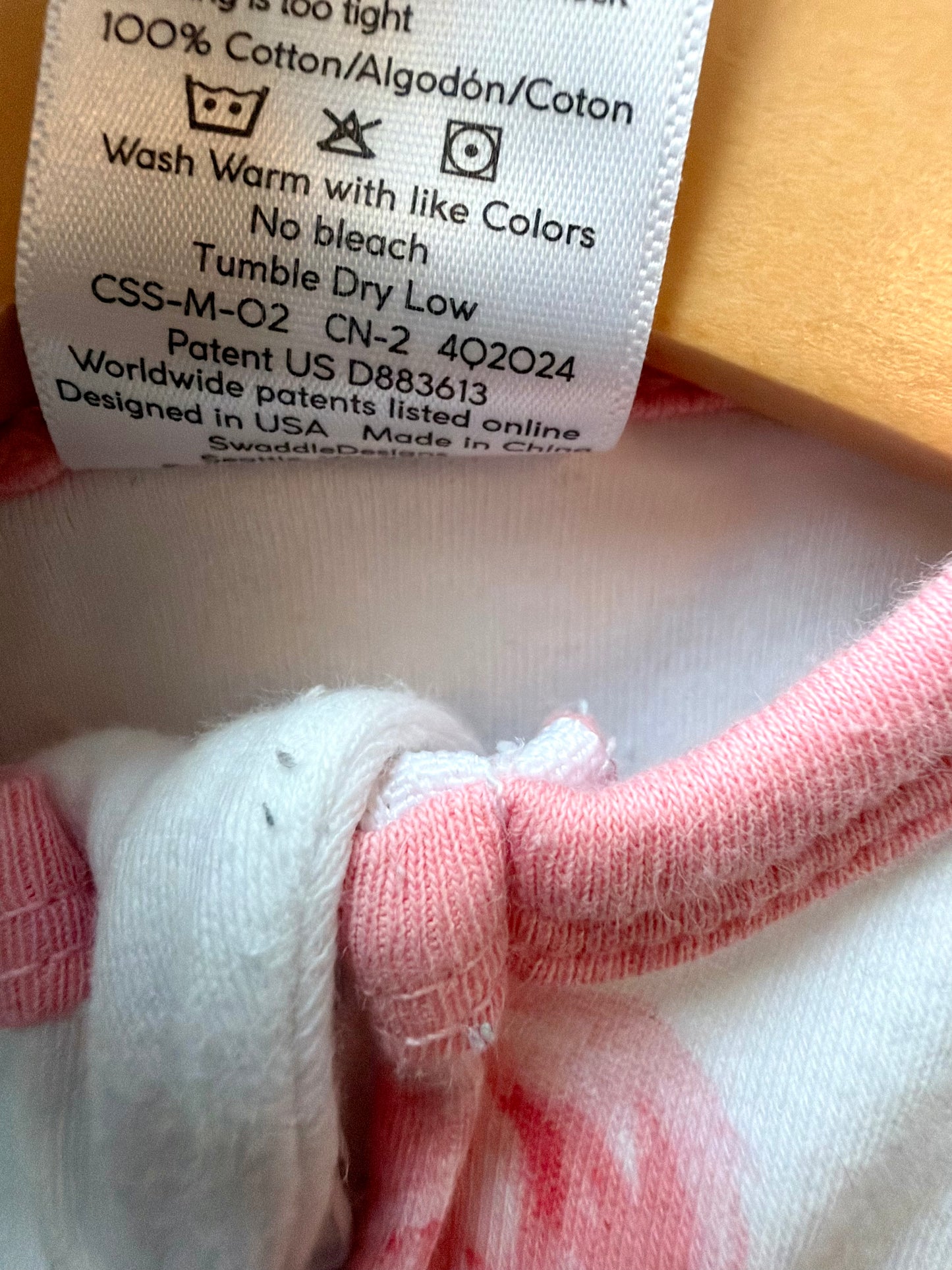 Rose Sleep Sack / 3-6m