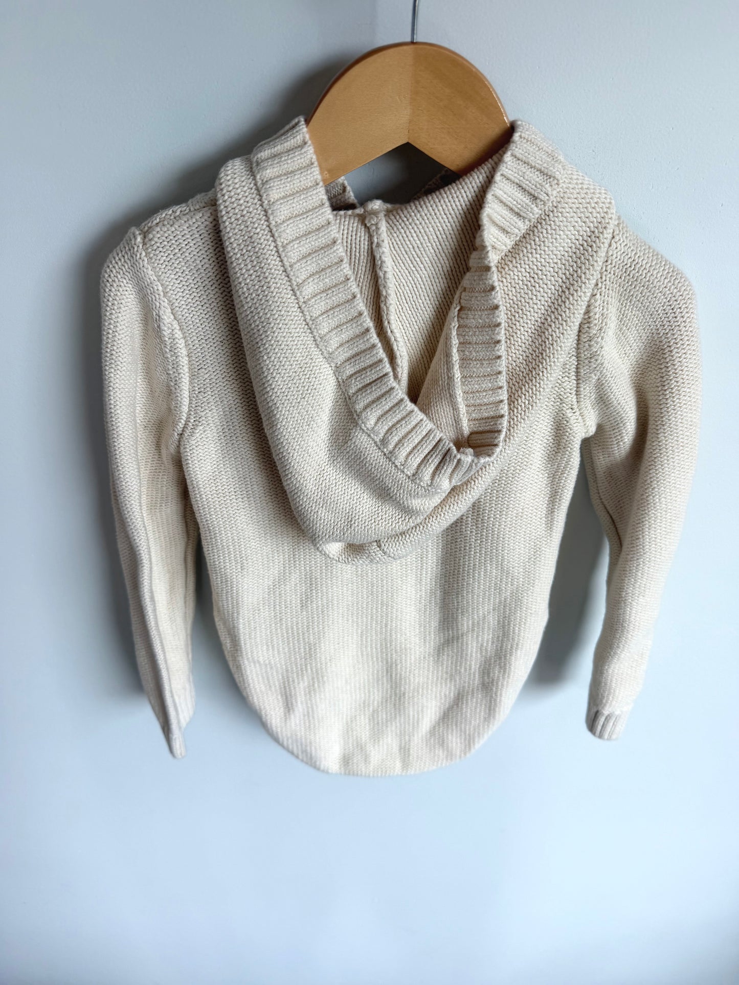 Cable Knit Hood Sweater / 5 years