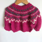 Pink Sparkle Sweater / 3-4T