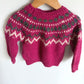 Pink Sparkle Sweater / 3-4T