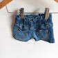 Scrunch Waist Jean Shorts / 0-3m
