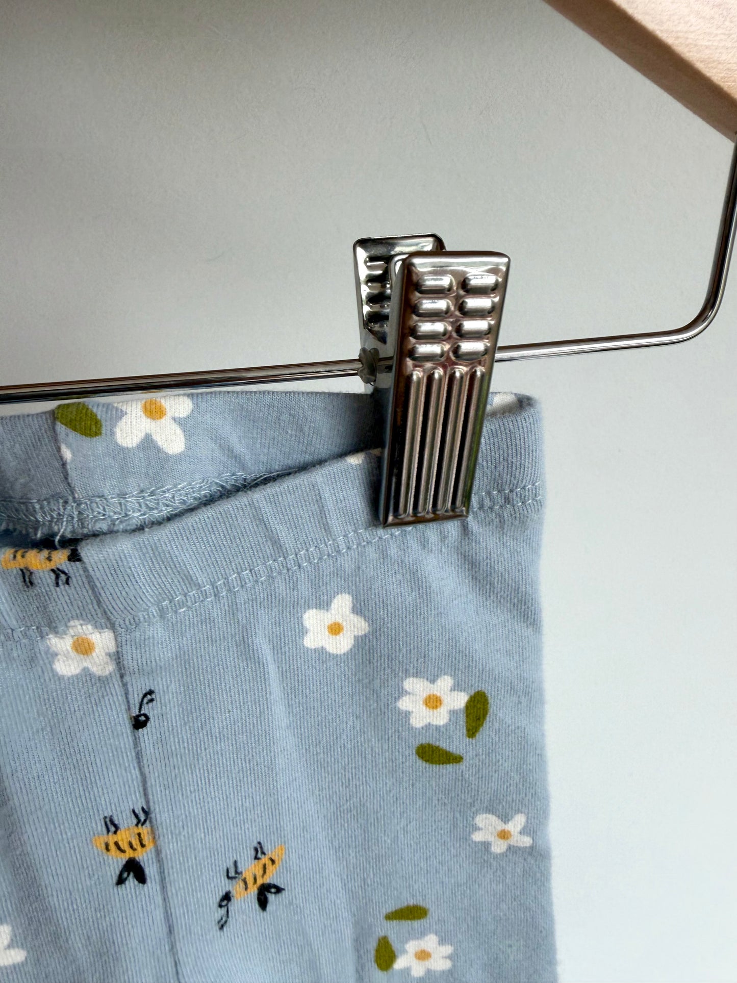 Bee Flower Leggings / 0-3m
