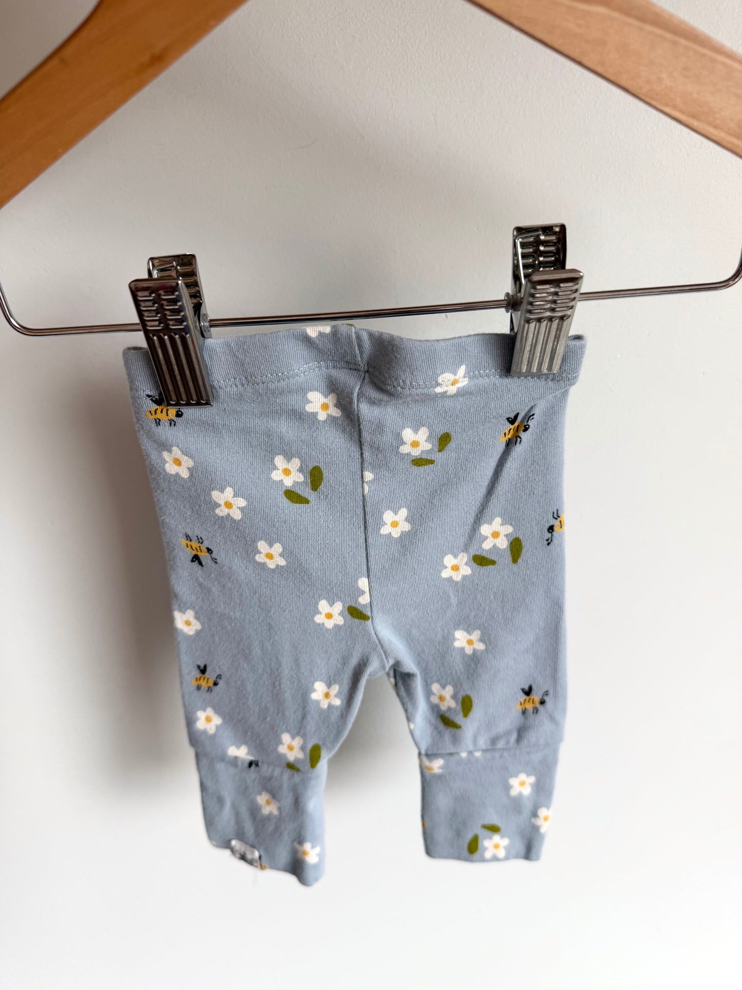 Bee Flower Leggings / 0-3m