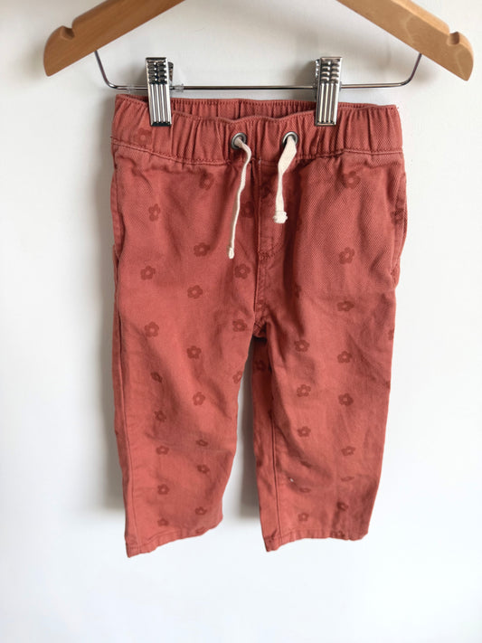 Copper Flower Pants / 2T