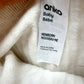 Cream Ribbed Leggings / 0-3m