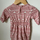 Pink Aztec Jumpsuit / 0-3m