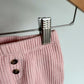 Pink Button Pants / 0-3m