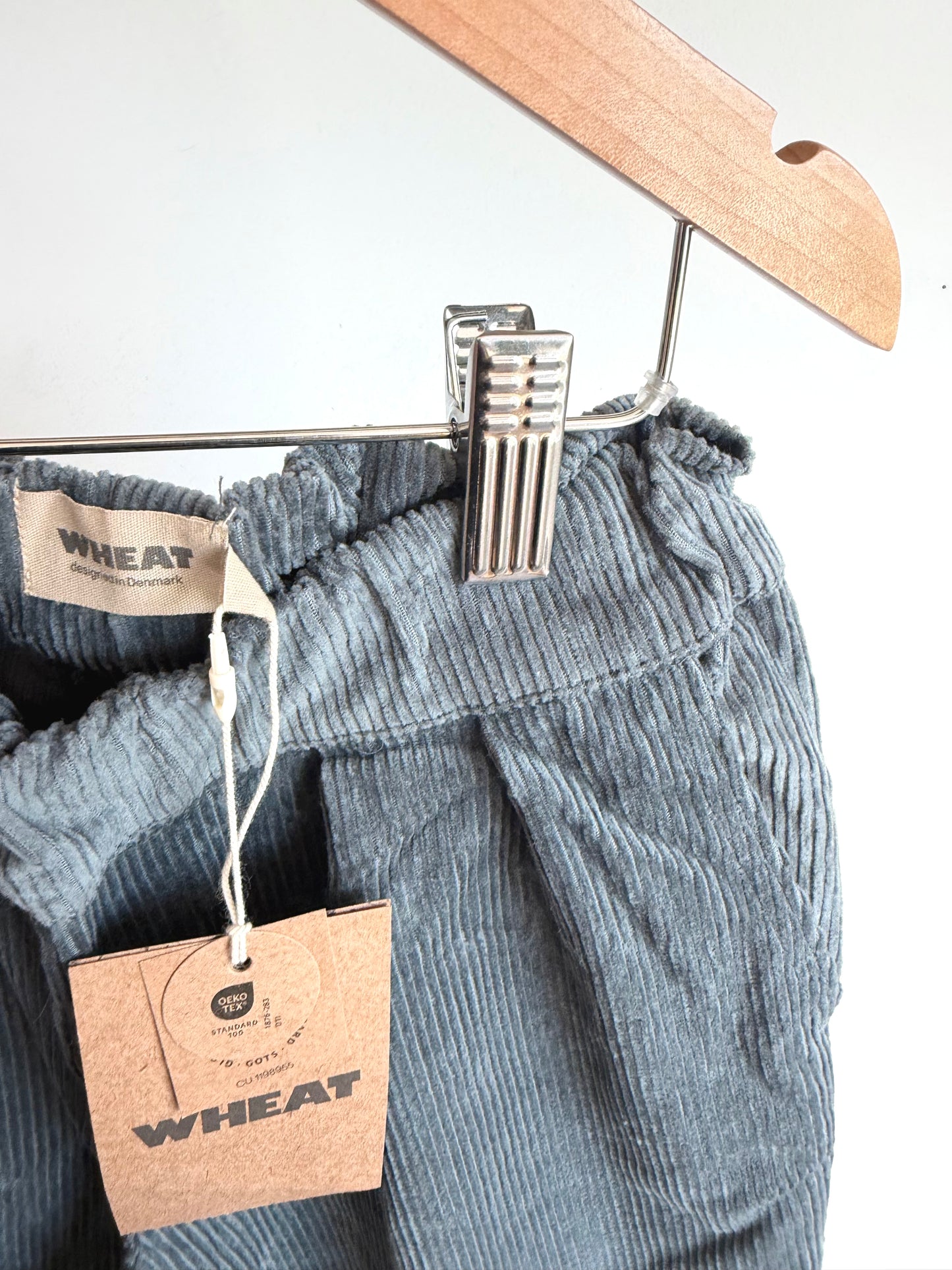 Wheat Dusty Blue Pants (With tags) / 4T