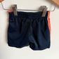 Nike Navy with Orange Stripe Shorts / 18m