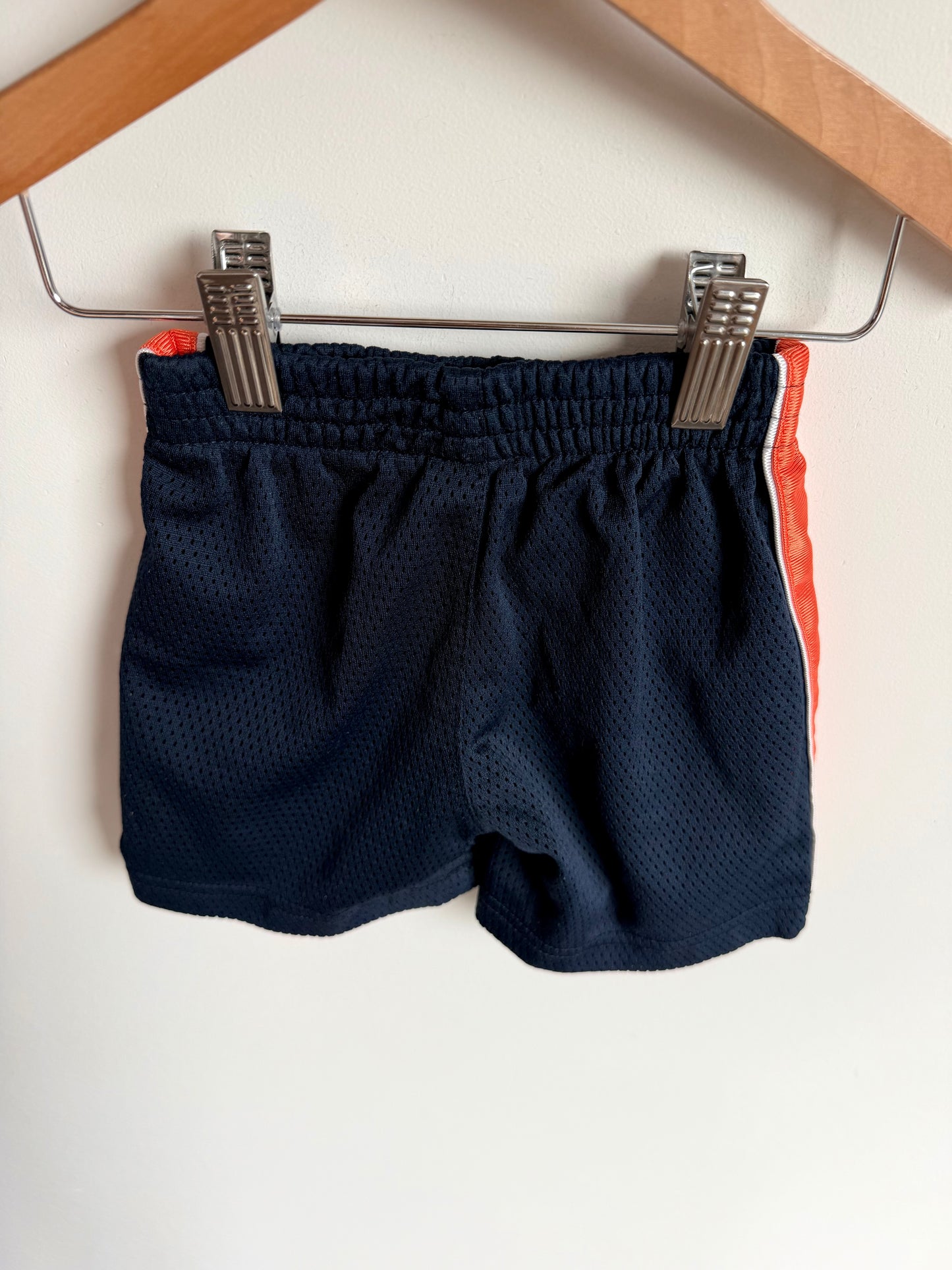 Nike Navy with Orange Stripe Shorts / 18m