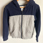 Grey + Navy Hoodie / 6 years