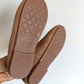 Tan Suede Ballet Flat Shoes / Size 12 Little Kid