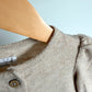 Tan Ruffle Long Sleeve Jumpsuit / 0-3m