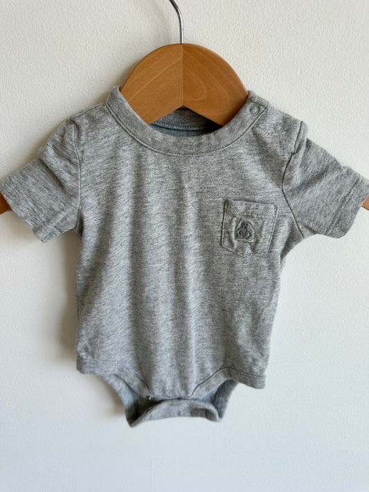 Gap Grey Bodysuit / 3-6m