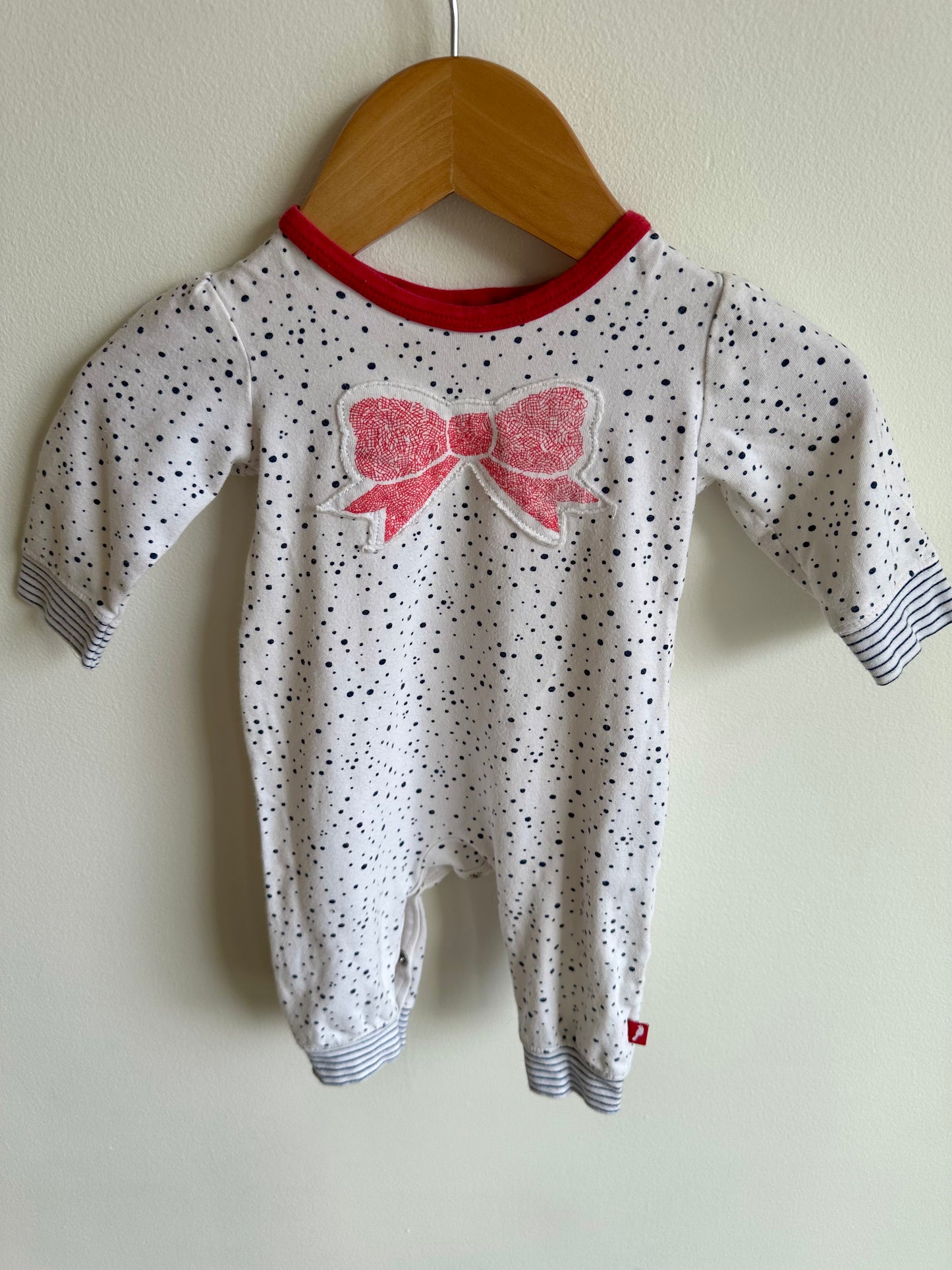 Spotted Jumpsuit with Bow / 3m