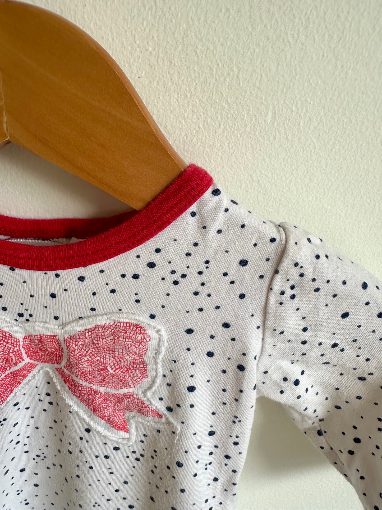 Spotted Jumpsuit with Bow / 3m