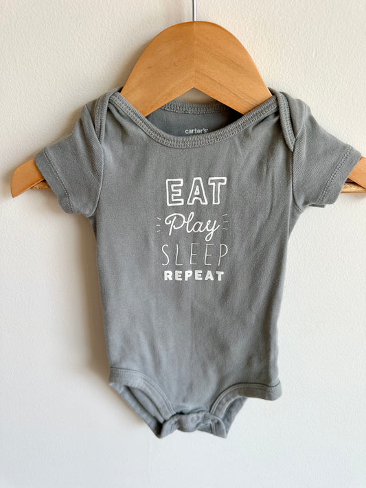 Eat, Play, Sleep, Repeat Bodysuit / 6m