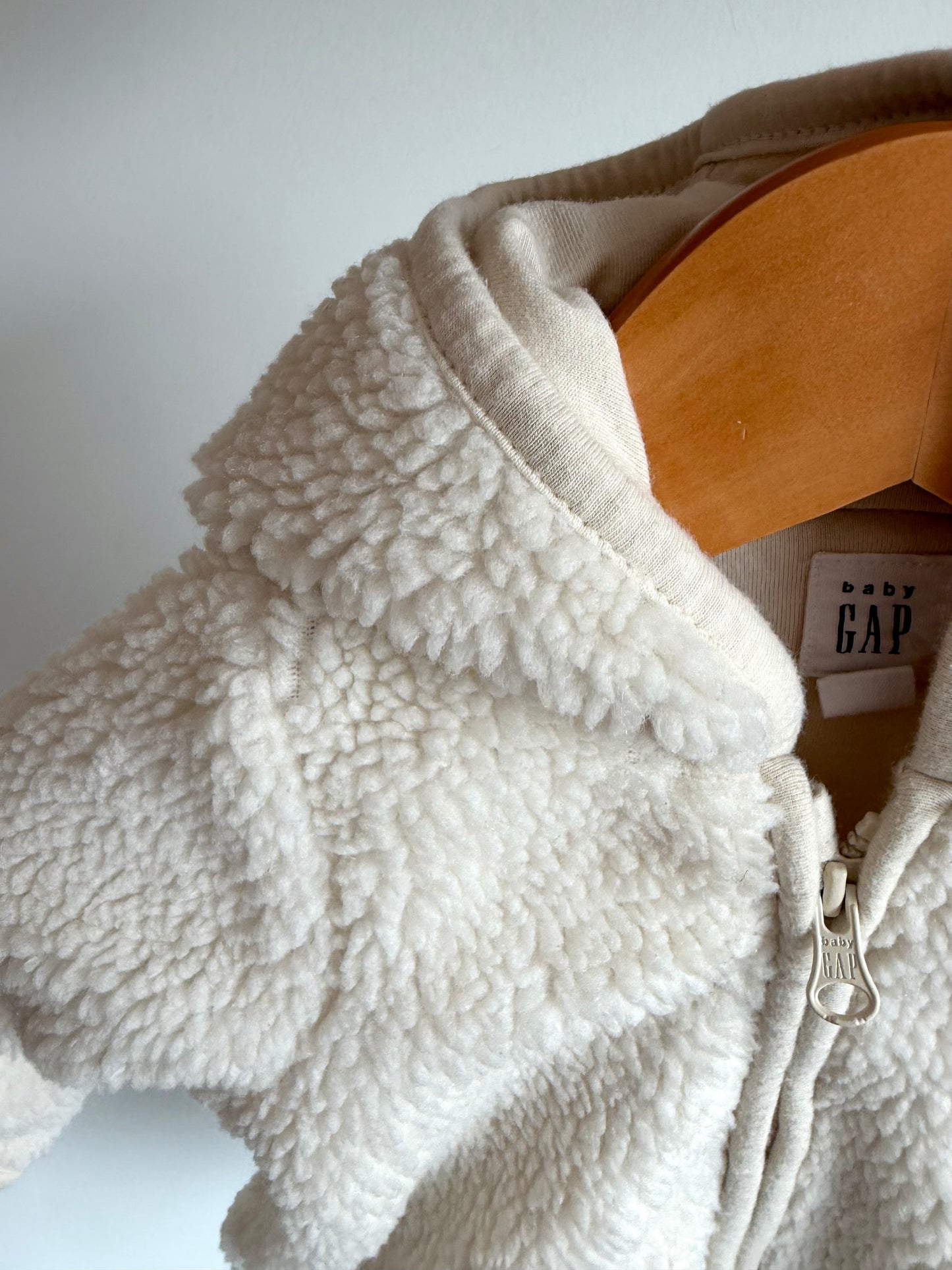 White Bear Hood Bunting Suit / 0-3m