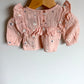 Pink Ruffle Bird Top / 0-3m