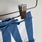 M&S Blue Vertical Stripe Swim Shorts / 3-6m