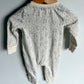 Bear Fold Over Hands + Feet Sleeper / 3-6m
