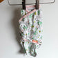 Flower Pink Trim Swaddle / 0-3m