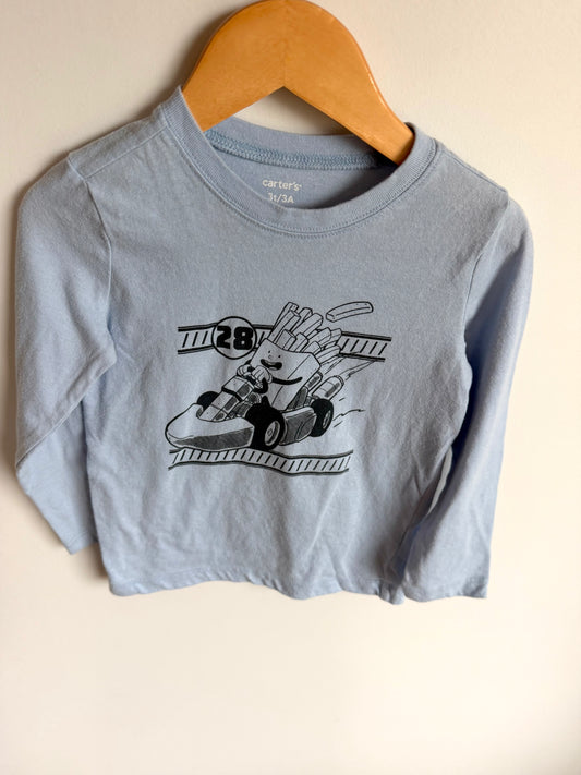 Race Car Fries Top / 3T