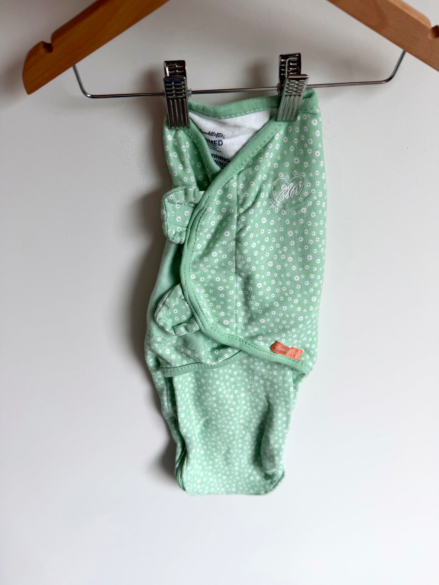 Flower Mint Swaddle / 0-3m