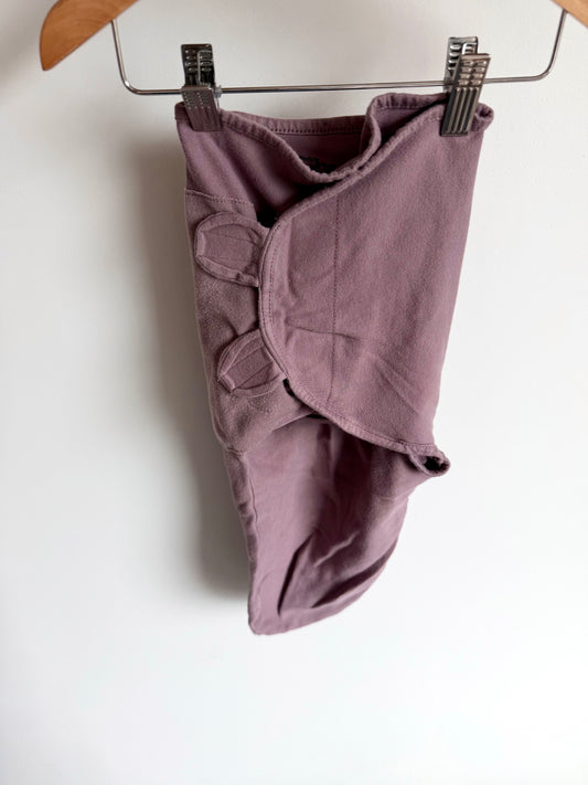 Cotton Purple Swaddle / 7-14 lbs