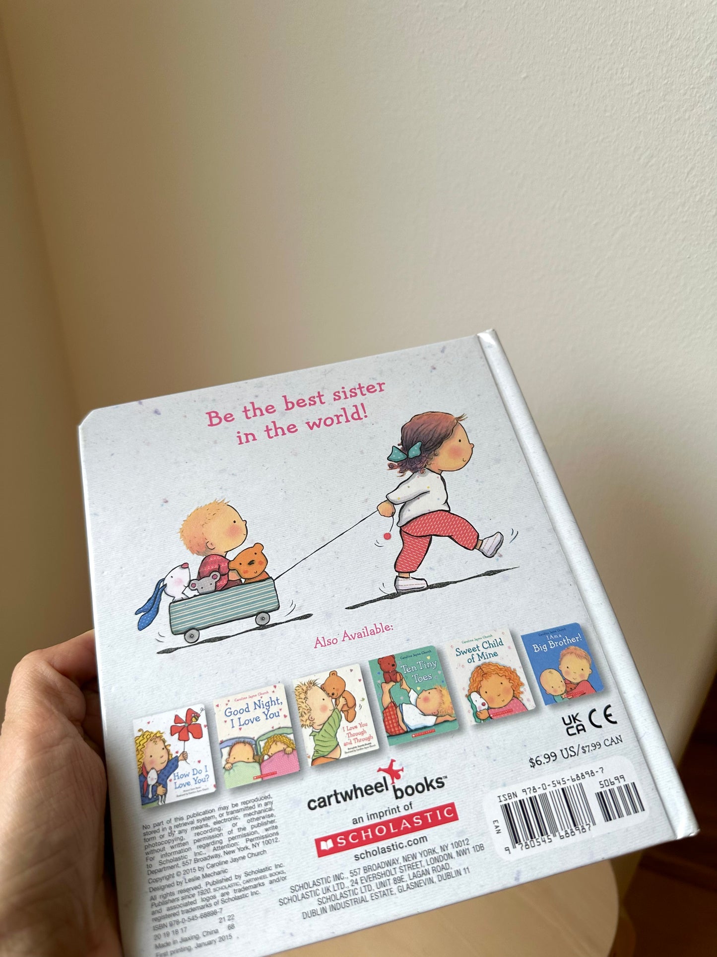 I Am A Big Sister Book / 2-3 years