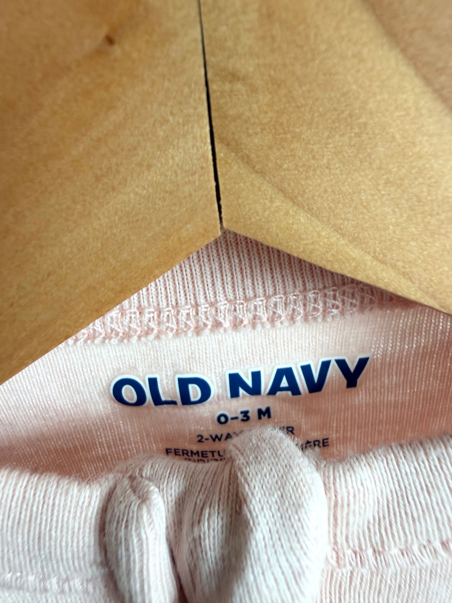 Light Pink Sleeper / 0-3m