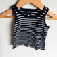 Gap Navy + White Stripe Tank Top / 3T