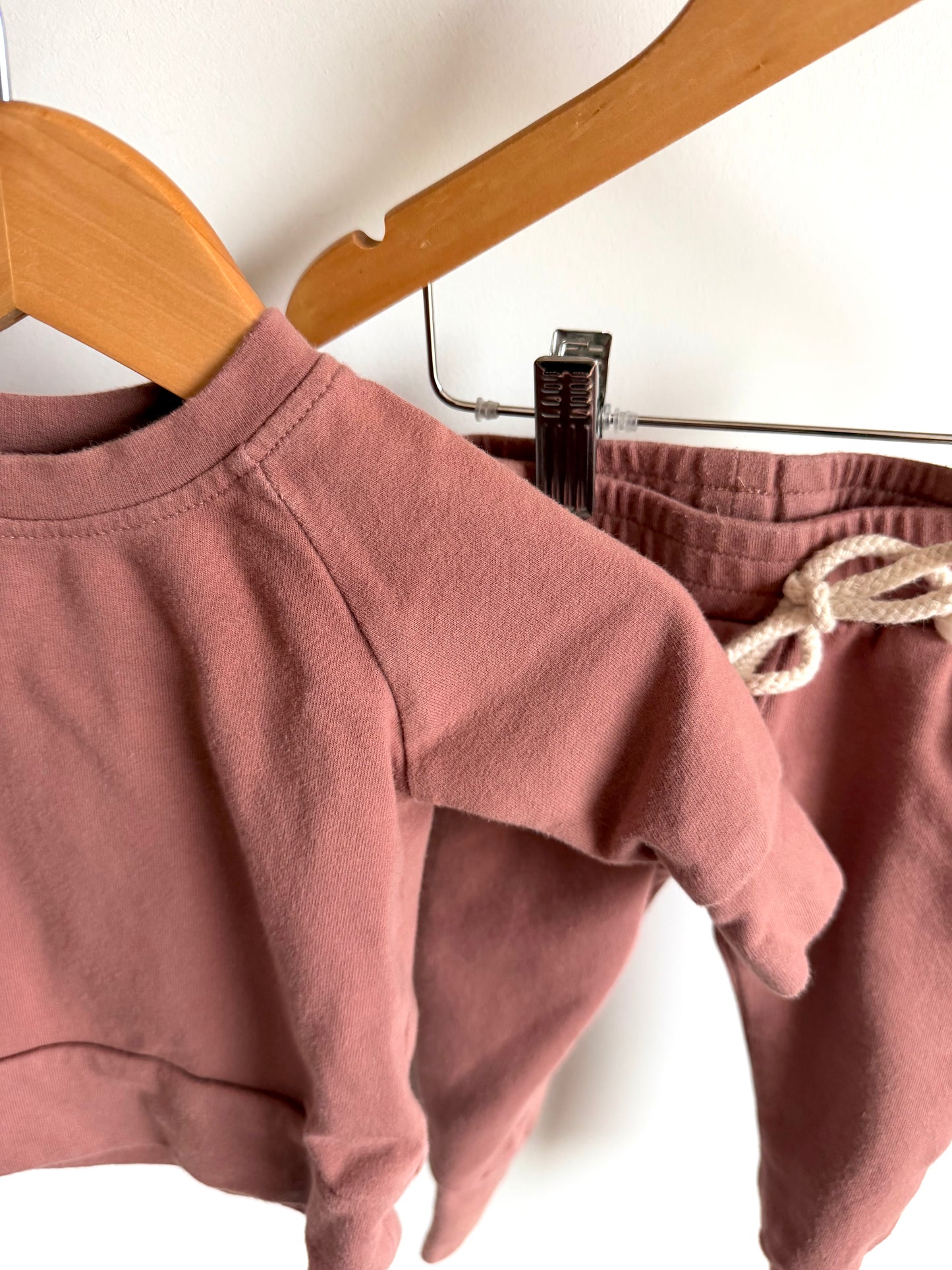 Mebie Baby Rosewood Sweater + Pants / 3-6m