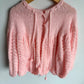 Handmade Knit Pink Sweater / 4T?