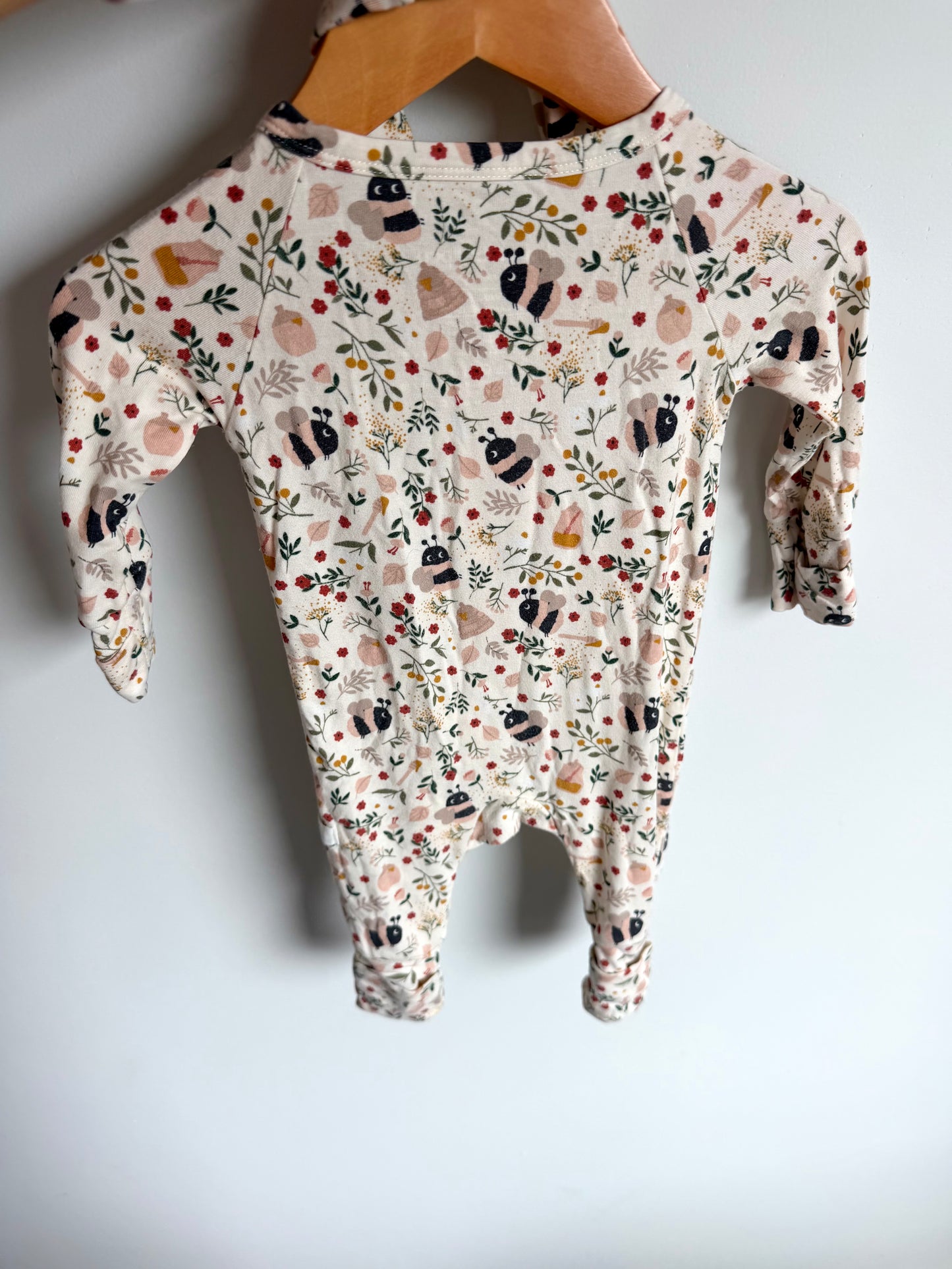 Loulou Lollipop Bee Sleeper + Headband / 0-3m