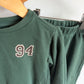 Forest Green Sweatsuit Set / 3T