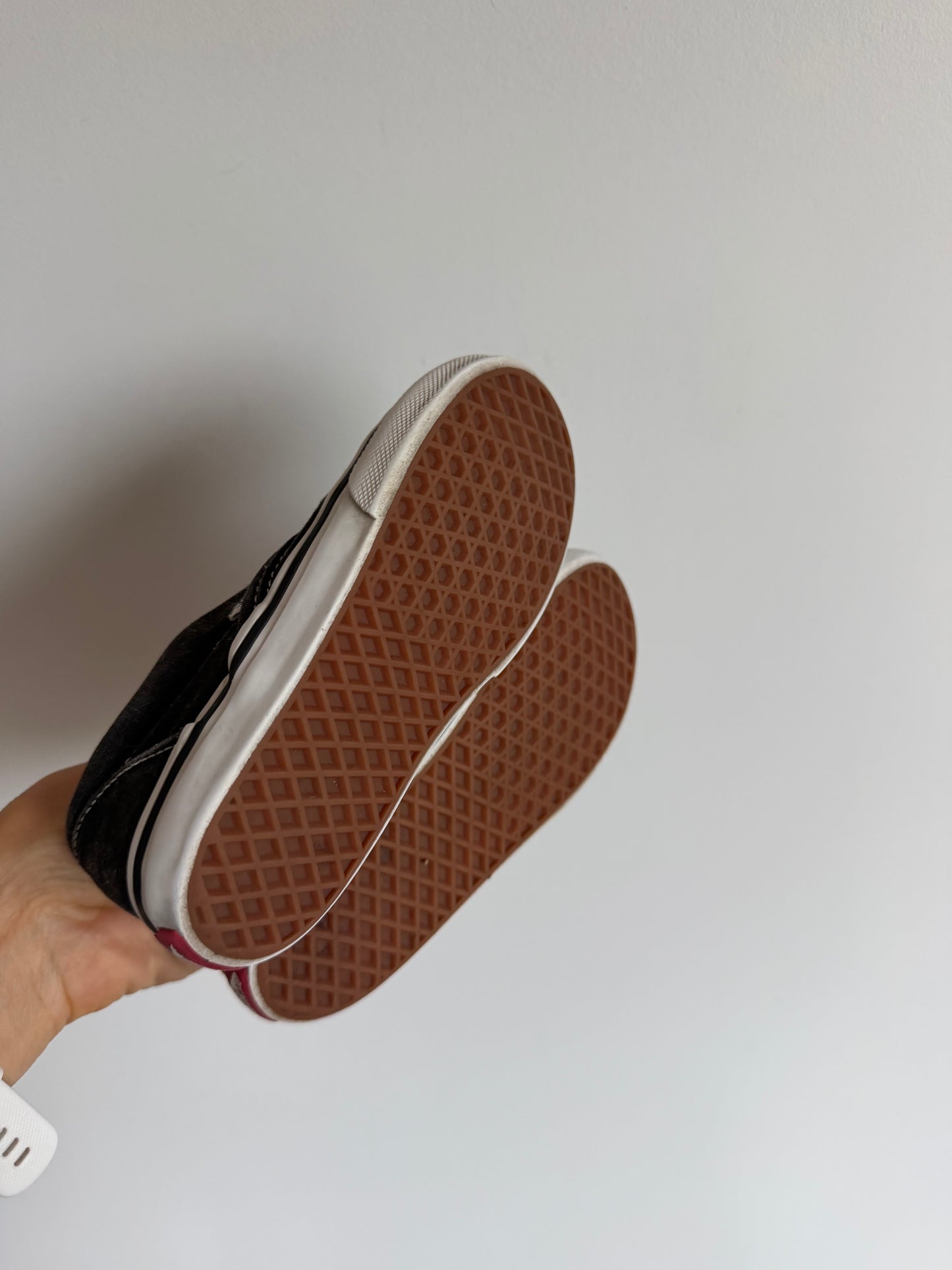 Vans Black Slide On Shoes / Size 8 Toddler