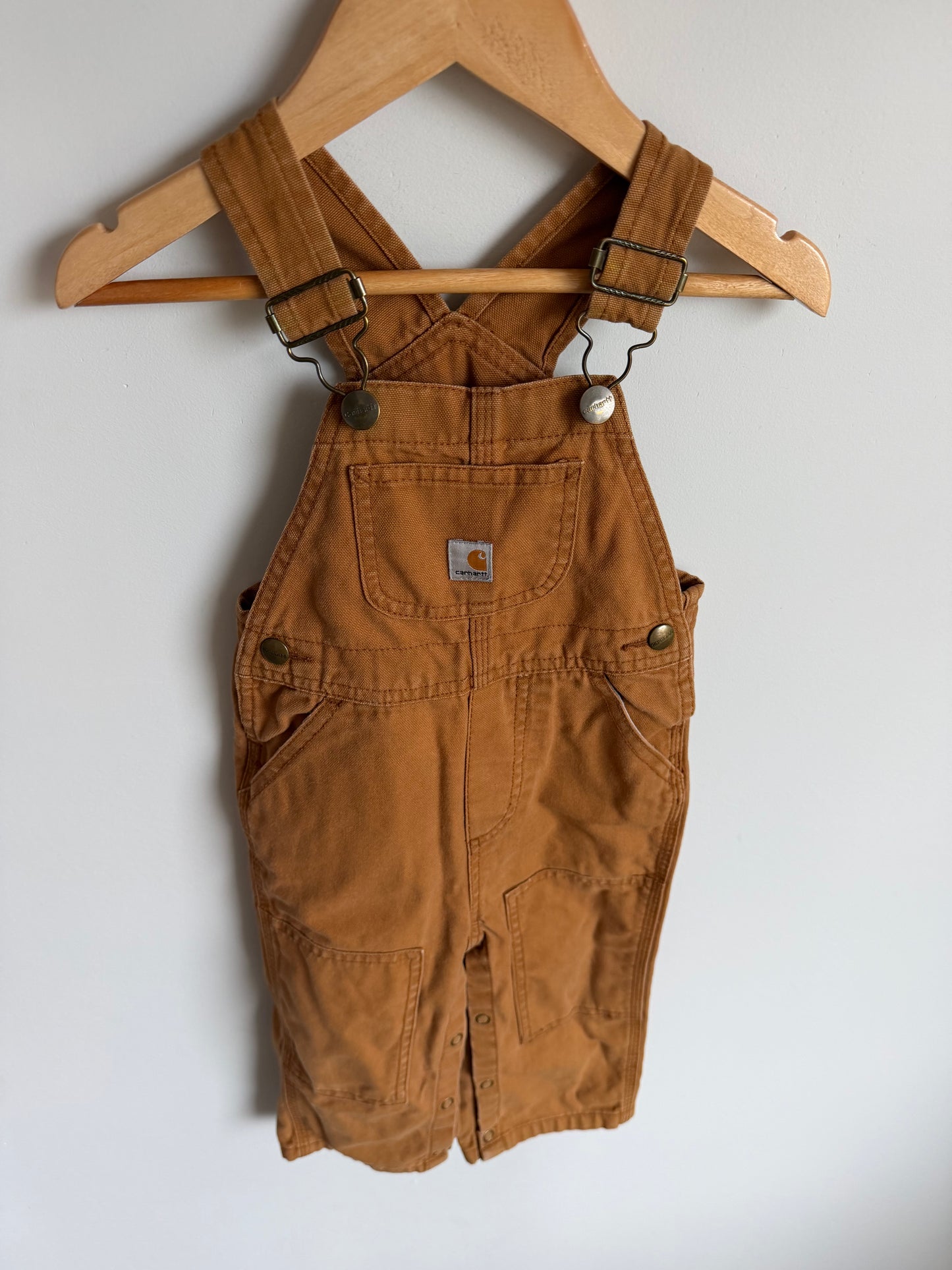 Carharrt Tan Overalls / 18m