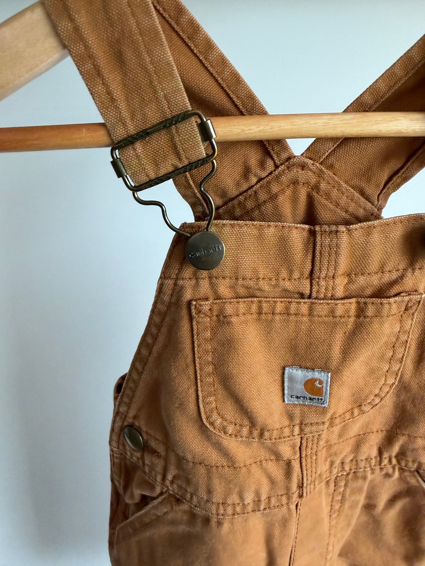 Carharrt Tan Overalls / 18m