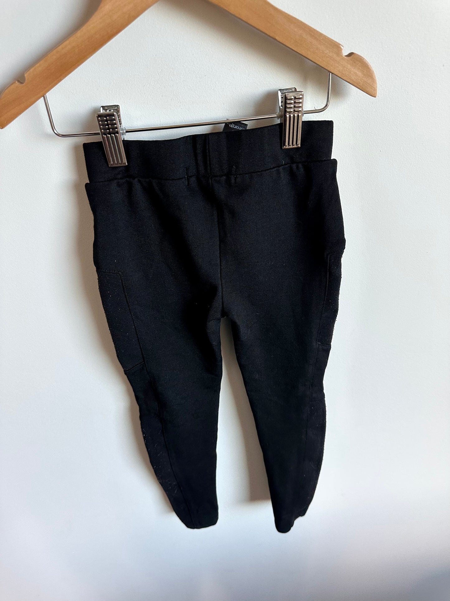 Black Pants with Zipper Pockets / 4T