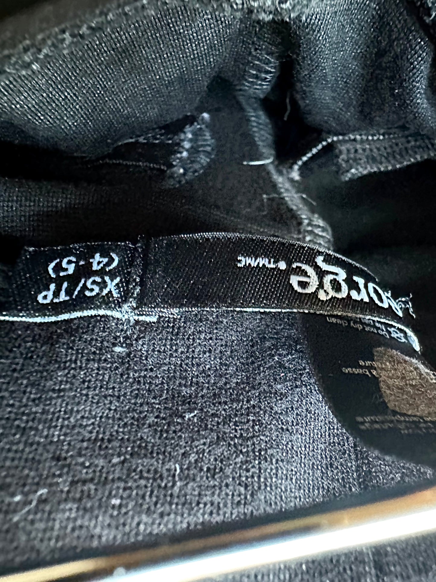 Black Pants with Zipper Pockets / 4T