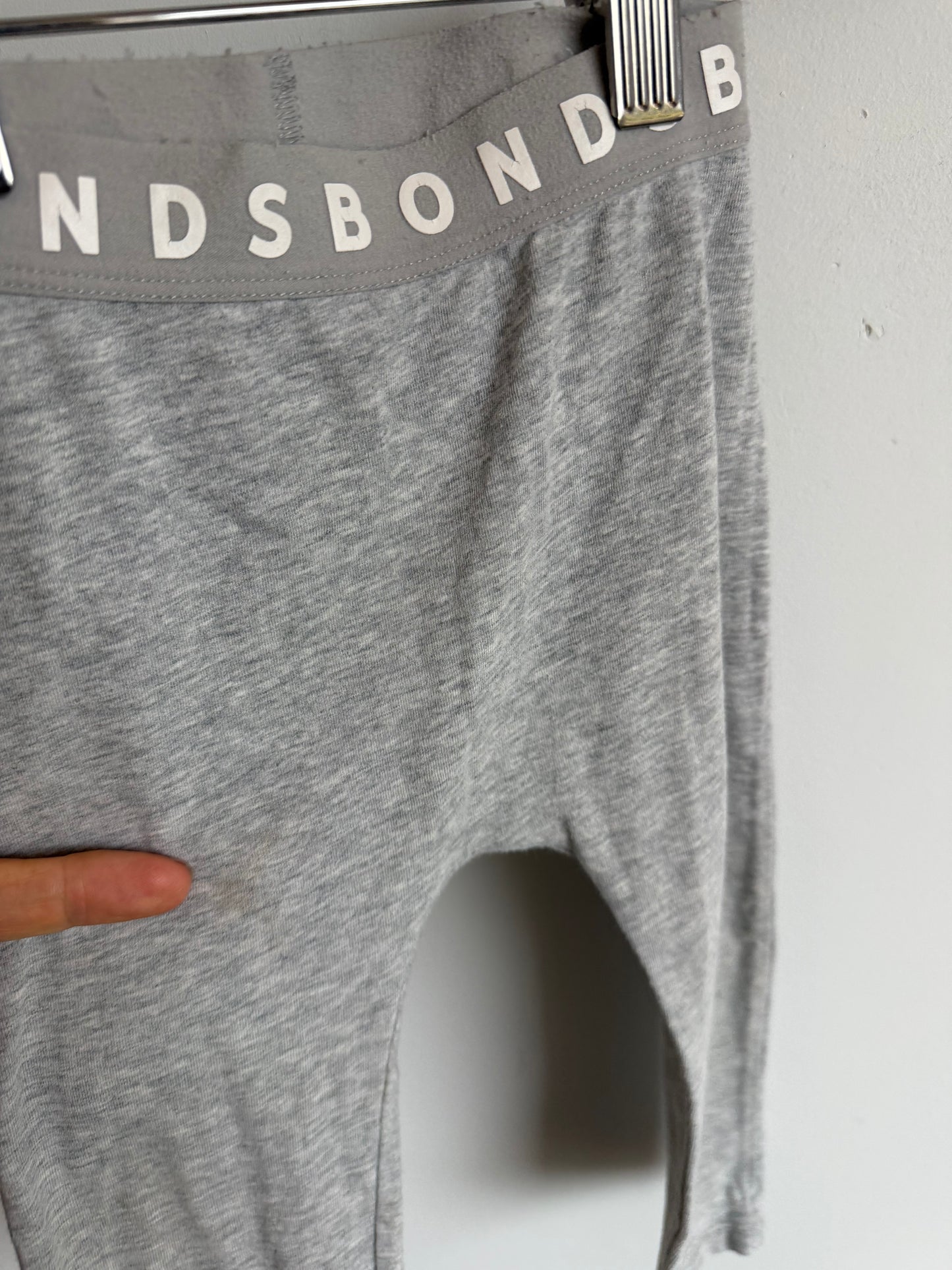 Bonds Grey Leggings (PLAY) / 12-18m