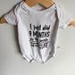 I Just Did 9 Months On The Inside  Bodysuit / 0-3m
